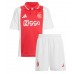 Maillot de foot Ajax Domicile vêtements enfant 2024-25 Manches Courtes (+ pantalon court)